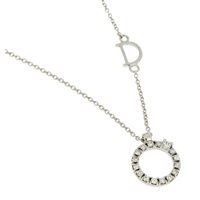 Collar Damiani Mini Simboli in Oro blanco Diamante 0.09 Ct 20064095 - 20064095